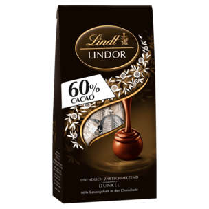 Lindt Lindor Schokokugeln Dark 60% Kakao 136g